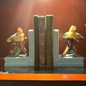 Antique Bird Bookends